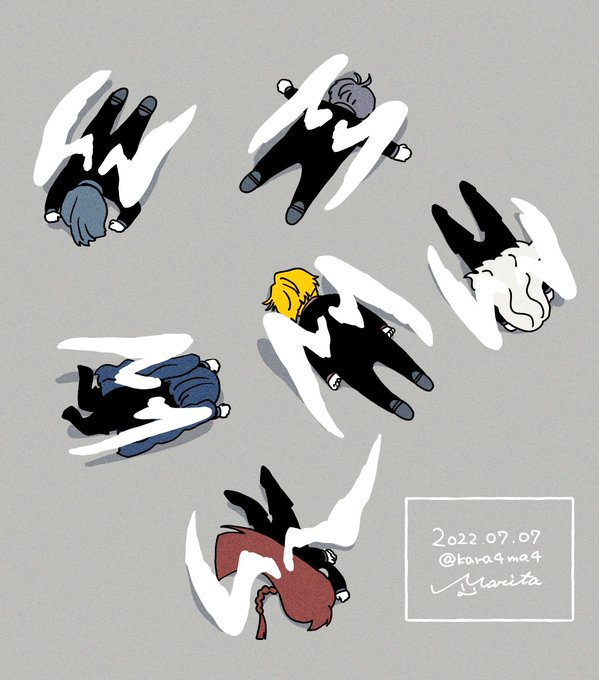 これの日付見てびっくりしたんだけど、淑女たちってばキャラデザしてから半年も寝かされてたの…?そんなに…#君を知っていく 