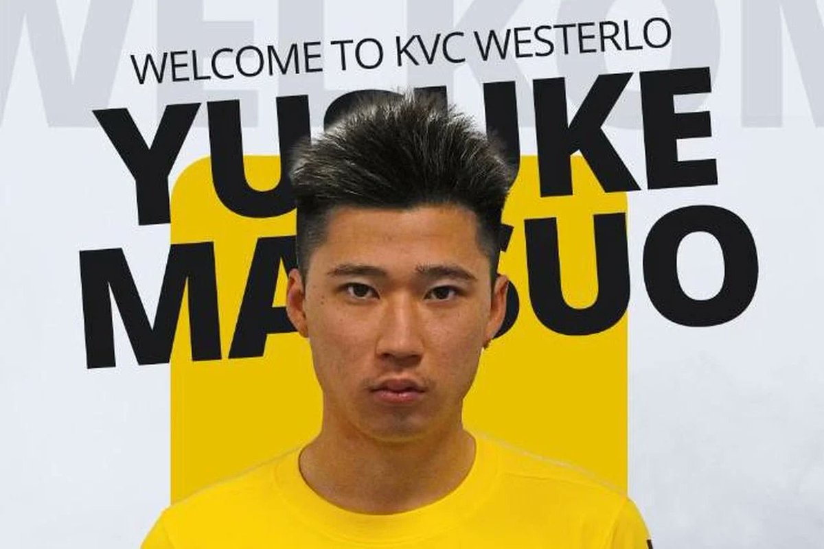 🆕 Transfer Matsuo (25) is nu ook officieel afgerond. 

✍️ 1,5 jaar huur + aankoopoptie voor 2 jaar
⚽️ Linkerflankspeler
🇯🇵 Eerste Japans speler ooit voor Westerlo