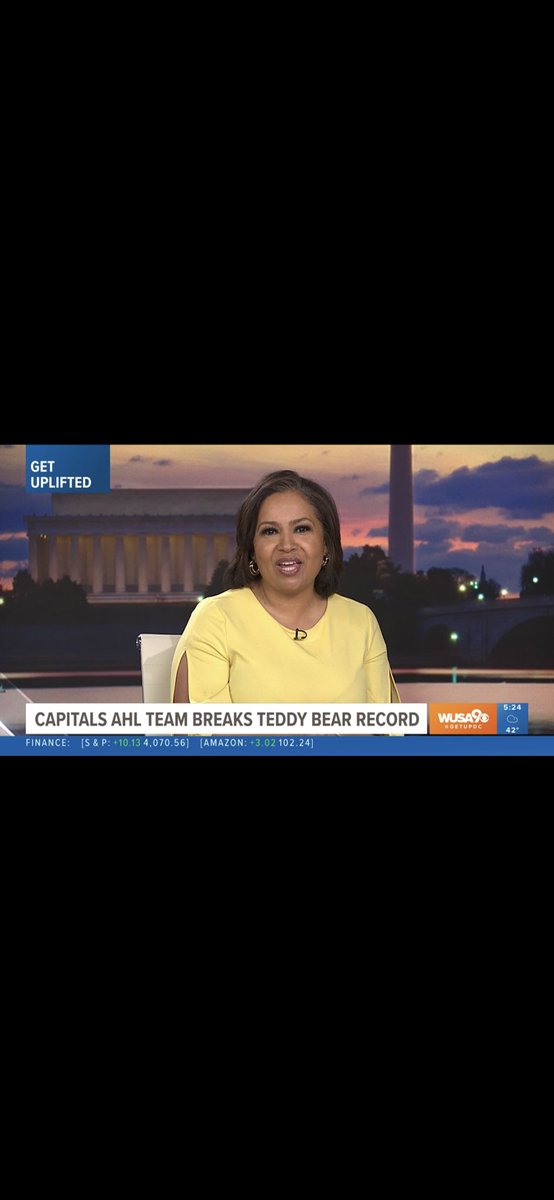 HiloHIChadO's tweet photo. It’s raining Teddy Bears. Nice of the fans to #GetUplifted @DCAllisontv @wusa9 🤣🤙 https://t.co/22ggjaPj9w