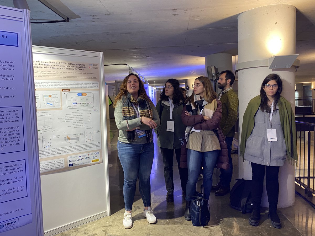 📷Researchers of the Inflammatory Bowel Diseases Research Group of the #IISPV <a href="/IBODI_group/">IBODI Group</a> <a href="/cserena79/">Carol Serena</a> were also present at the XXXII Congress of the <a href="/scdigestologia/">SCDigestologia</a> #IISPVParticipa
<a href="/iCERCA/">Centres CERCA</a>