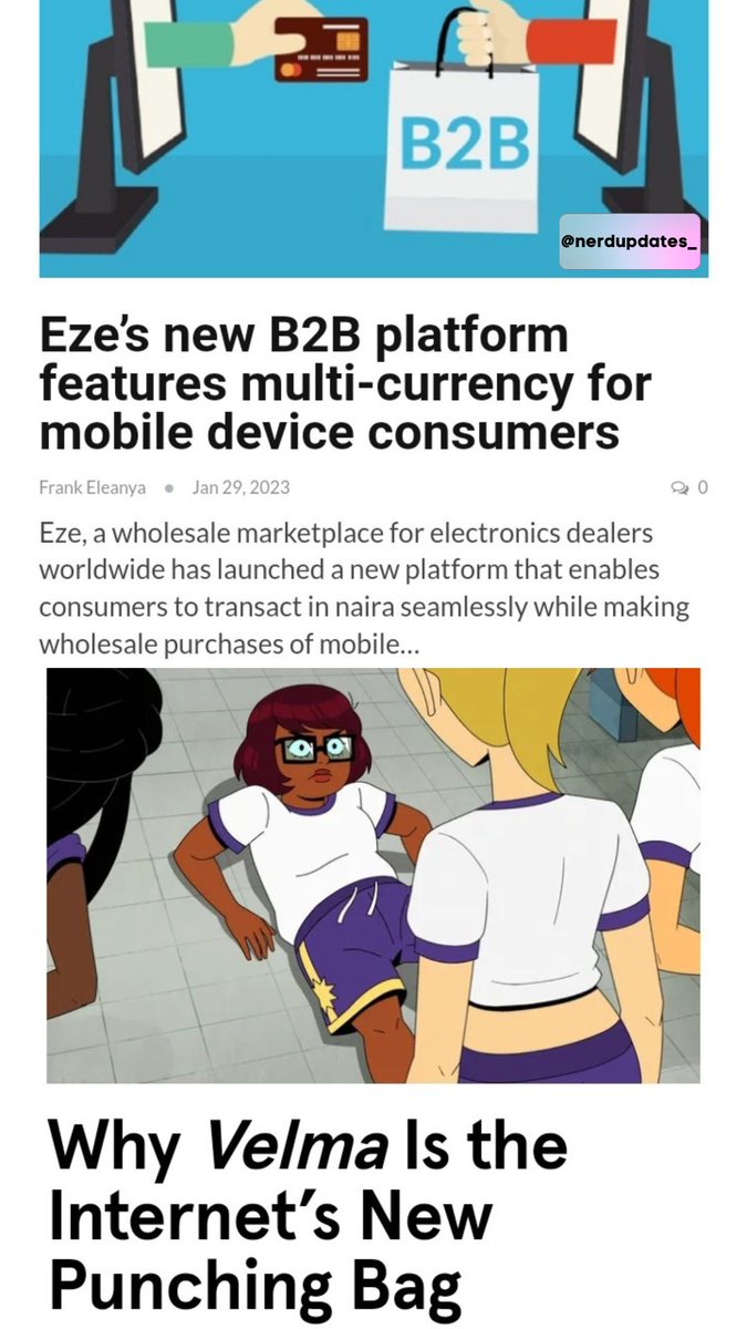 nerdupdates_'s tweet photo. Tech Dailies 📰 

Credits to @BBCBusiness, @techcabal , @bendadadotcom, @cnnbusiness, @businessdayng,  @techpointafrica, @techcrunch and @wired

- Nerd Updates😎

#NerdUpdates #ai #tiktok

⬇️⬇️⬇️ https://t.co/Ek59jTnBt3