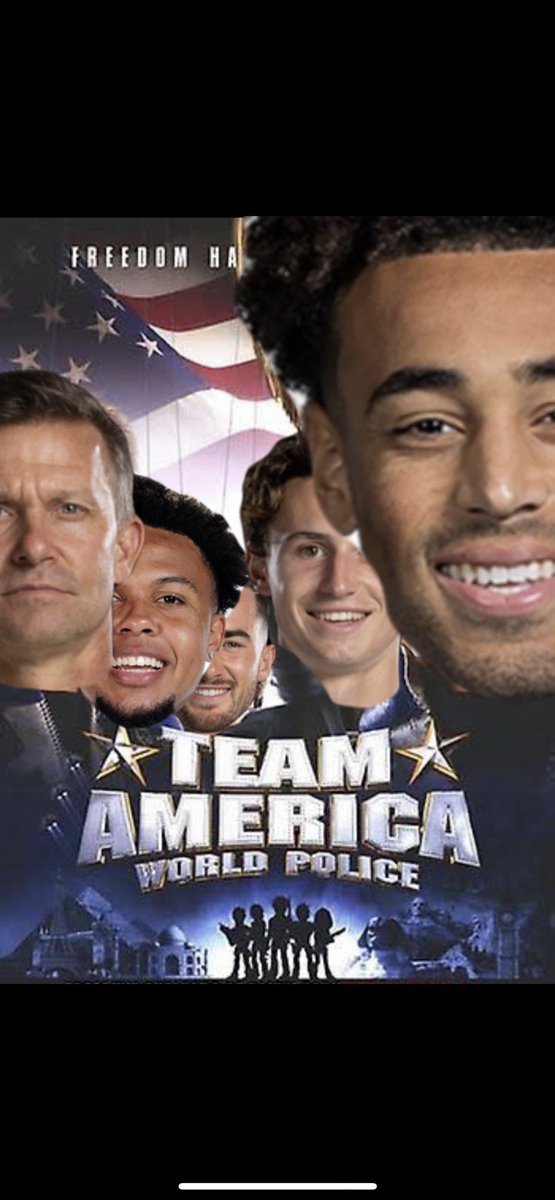 HappyBadger69's tweet photo. TEAM AMERICA FUCK YEAH @LUFC @WMckennie @tyler_adams14 @AaronsonBrenden @jessemarsch @Harrison_Jack11 @andrearadri #lufc #mot #alaw #mckennie https://t.co/YAsP6UWdQB