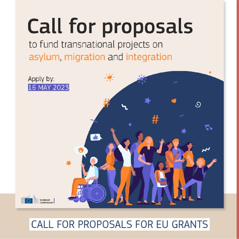 EUHomeAffairs's tweet photo. 🆕 Call for proposals #migrationEU

👉 The @EU_Commission published a call for transnational #asylum #migration and #integration strategies actions under #AMIF

Submit your proposal here ↓