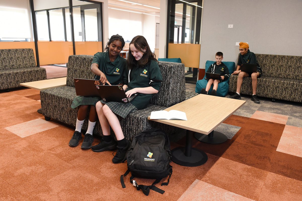 It was amazing to welcome our students for the first day in their new school! #future #mickleham #students