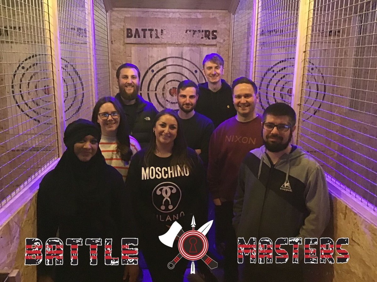 msowebagency's tweet photo. Fantastic day on Friday celebrating our belated Christmas party 🎄
Axe-throwing 🪓 and laser tag 🔫 at @panicroomkent, then onto Alto Gusto in Gravesend for a delicious Italian meal 🇮🇹 and a glass of red... or two 🍷
#msoPeople #Teammso https://t.co/O9bMK9ezYG