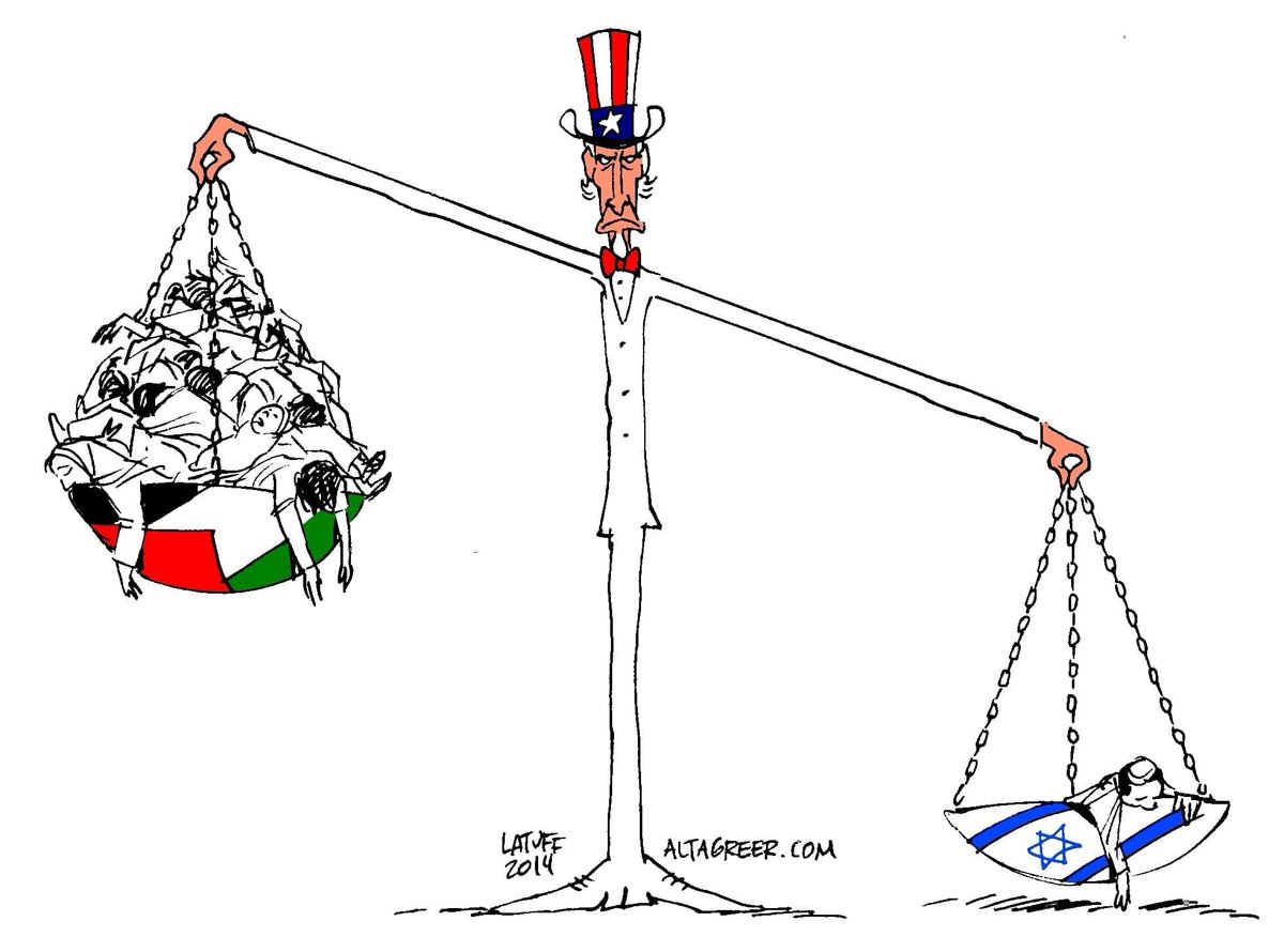 Africa4Pal's tweet photo. Hypocrisy of the West

By Brazilian artist @LatuffCartoons https://t.co/l1YGYE92NE