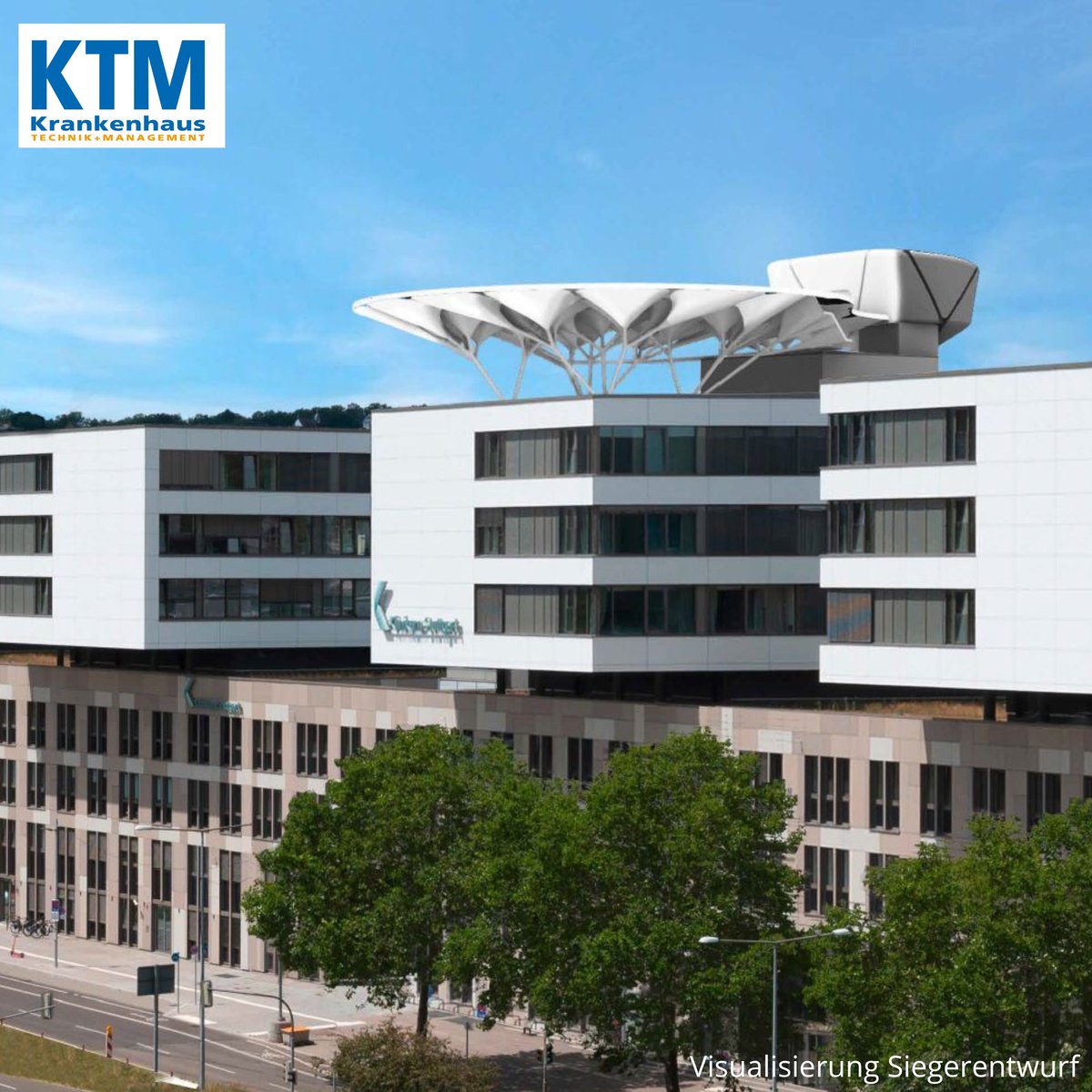ktm_journal's tweet photo. Eine Krone für das Klinikum Stuttgart
#klinikumstuttgart #katharinenhospital #hubschrauberlandeplatz #wettbewerb #stadtkrone #universitätstuttgart
https://t.co/uMeNpIoAGf
@KlinikStuttgart @KlinikumStutt @Uni_Stuttgart https://t.co/HlL9konScH