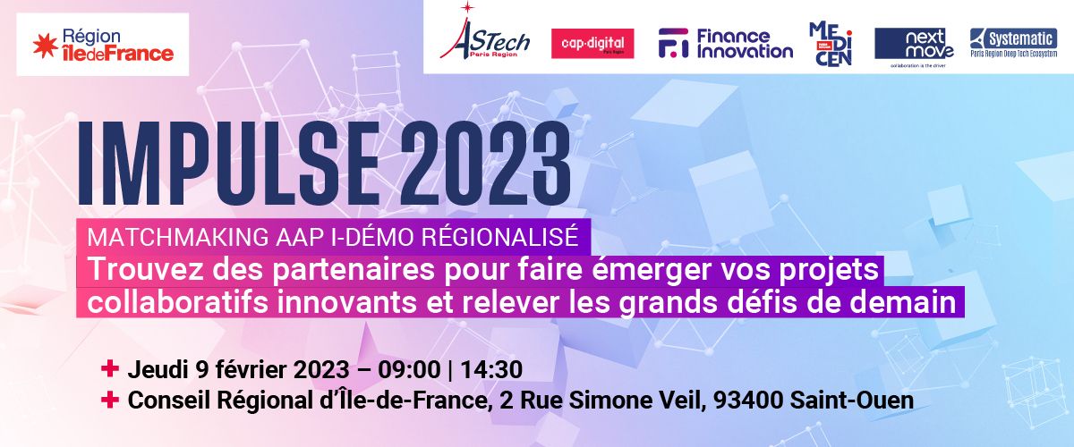 Pole_ASTech's tweet photo. Vous avez une idée de projet collaboratif, mais il vous manque des partenaires ? 🤜🤛

Participez au Matchmaking IMPULSE 2023 le jeudi 9 février dès 9H au Conseil Régional 📍

✍️ Inscriptions sur :  https://t.co/rl3Hpf4j1Y https://t.co/y2iWff0hMU