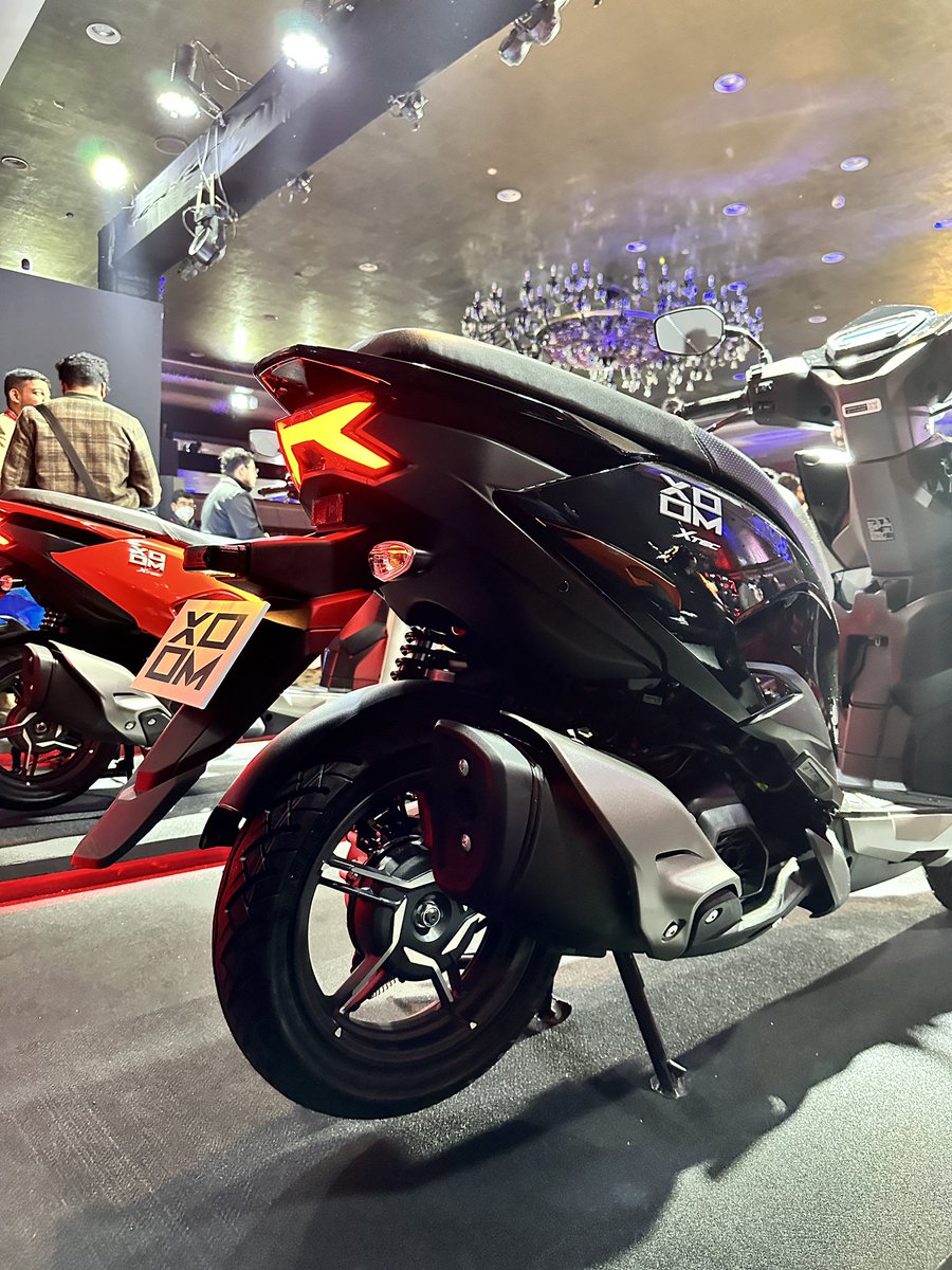 BenGracias's tweet photo. Hero MotoCorp launches its first product for 2023. Priced at ₹68,599, the Hero Xoom 110 is a sporty 110cc scooter with connected features and quite a few segment first tech additions. Riding it soon. https://t.co/vb7UTCT2Hq