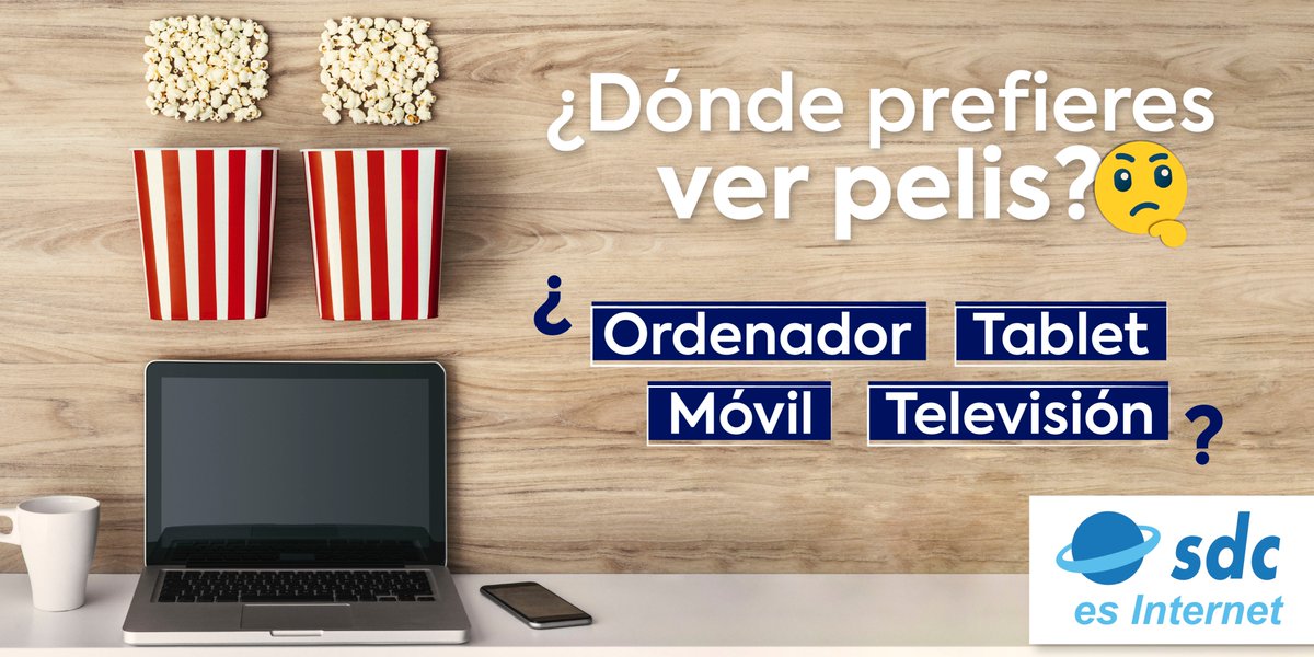 sdc_antenas's tweet photo. ¿#Ordenador, #televisión, #móvil o #tablet?🤔
¿Dónde prefieres ver #películas?
Con nuestra #plataforma podrás verlas en cualquiera de estos #dispositivos. Encuentra toda la #información en nuestra #web 💻https://t.co/adzVmtl7V7
#programas #series #pelis #ver #tarifas #promo https://t.co/GbKR6jwXZc