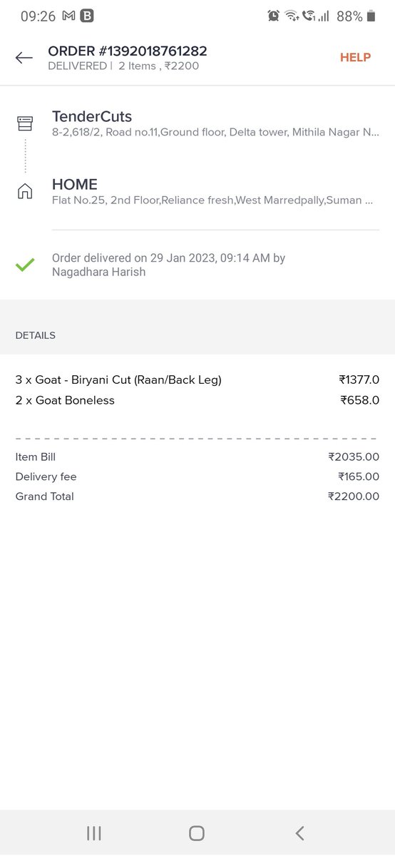 SUDHEER_MSB's tweet photo. @SwiggyInstamart @SwiggyCares @SwiggyIN 
My order in swiggy meet delivery got excahnged and no responce from customer care and they say we can not do anything. Do you expect to take whatever you deliver.... https://t.co/KnFGHq7769