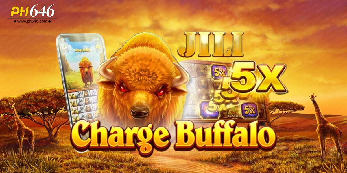 PH646Official_'s tweet photo. PH646: CHARGE BUFFALO

💥 Charge Buffalo is an online casino slot machine made by JILI. It has 6 reels and offers 4096 ways to win. The game also offers a convenient free spins feature which will help players to get Big Wins. https://t.co/TZGVzubwVZ