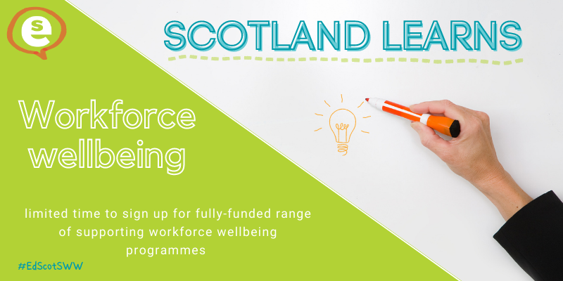 EducationScot's tweet photo. If you haven't read the latest issue of #ScotlandLearns, here's a sneak peek.🤫

Find out more about the range of #EdScotSWW programmes and the limited time there is to sign up!

Read the full issue here: https://t.co/JkCYy56xzn https://t.co/MFuqBWr6Vf