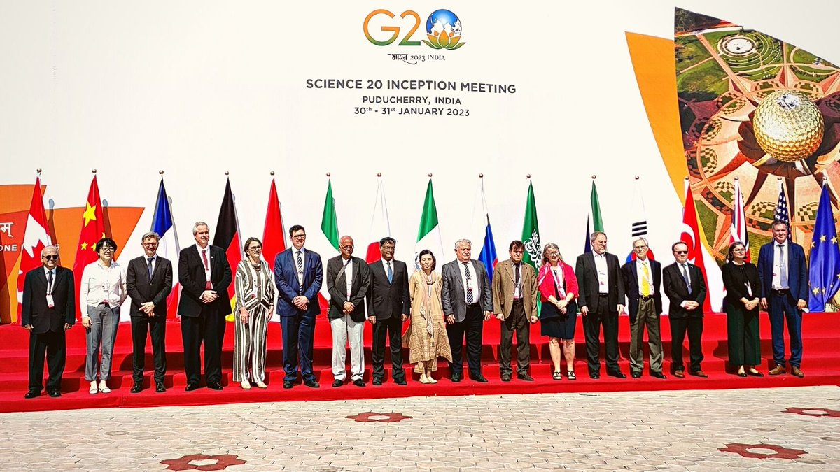 The #S20 Inception meeting concluded with fruitful discussions about the use of disruptive science for sustainable development. The subsequent meetings till the Summit will be held to discuss several topics in detail.  We would invite inputs from the delegates and  #G20 countries