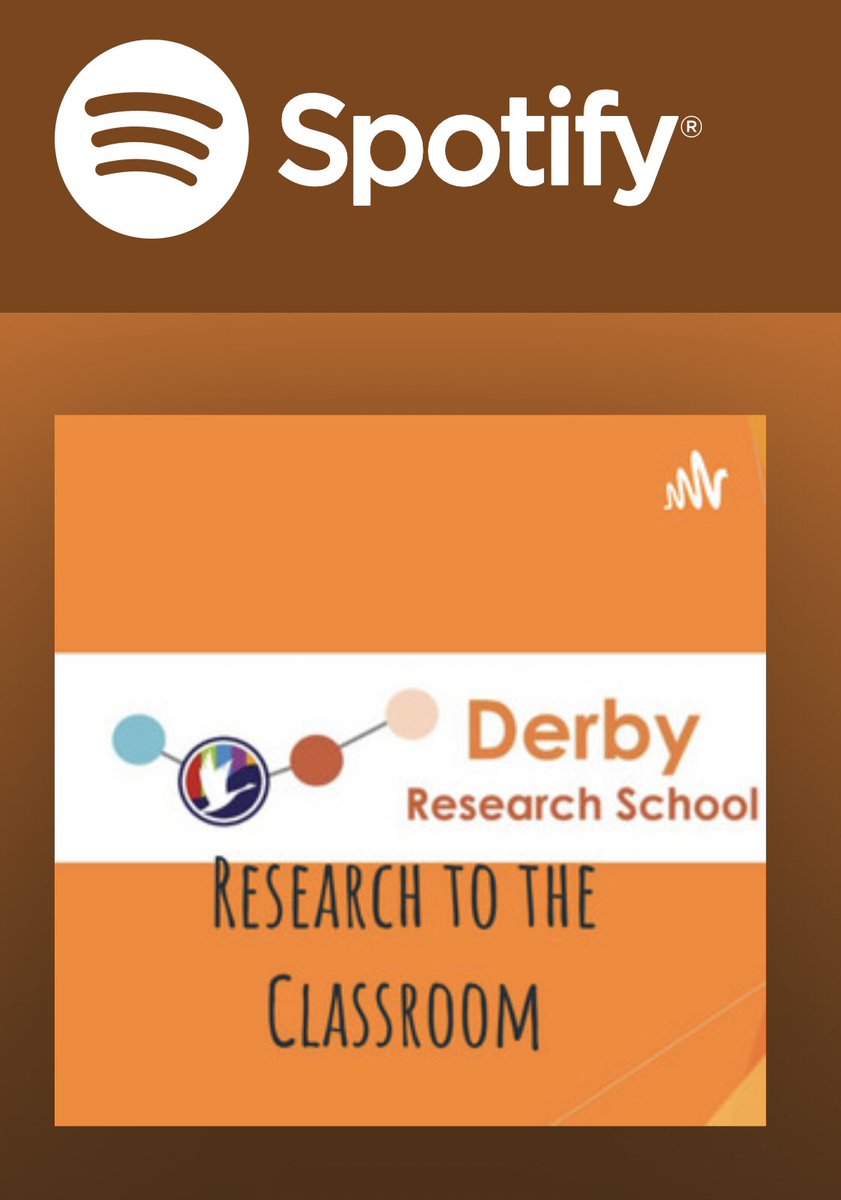 Research to the Classroom Podcast 1 is now live!
open.spotify.com/show/266kEVq1J…