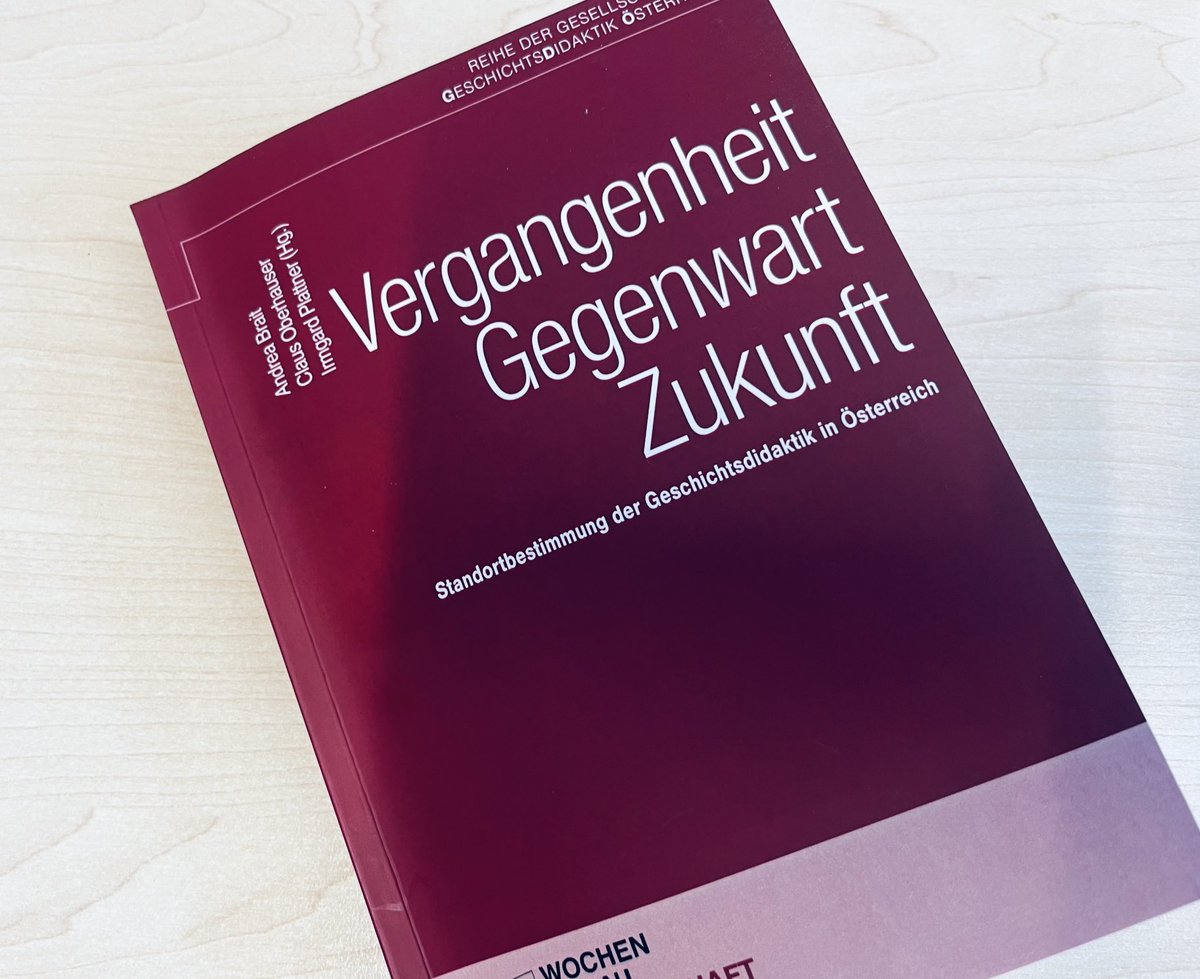 GeorgMarschnig's tweet photo. Freue mich sehr, Teil dieser schönen neuen #Publikation zu sein. Ein spannender Band über eine sehr gelungene Konferenz zum Stand der österreichischen #Geschichtsdidaktik 👌🏽📚🎓
#neuerscheinung #multiperspektivität #vergangenheit #gegenwart #zukunft #gdoe https://t.co/OXxXHbiTGl