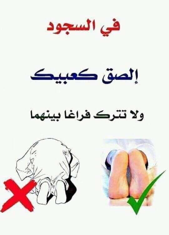 Sami68973727's tweet photo. تنبيه اثناء السجود رعاكم الله https://t.co/S663gP4k7S