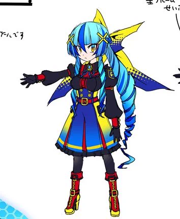 これは結構前に数少ない資料を頼りに描いたチノンたまだけど両肩に校章があるなんて知りませんでした許しててっきり右肩だけだと思ってたんや 