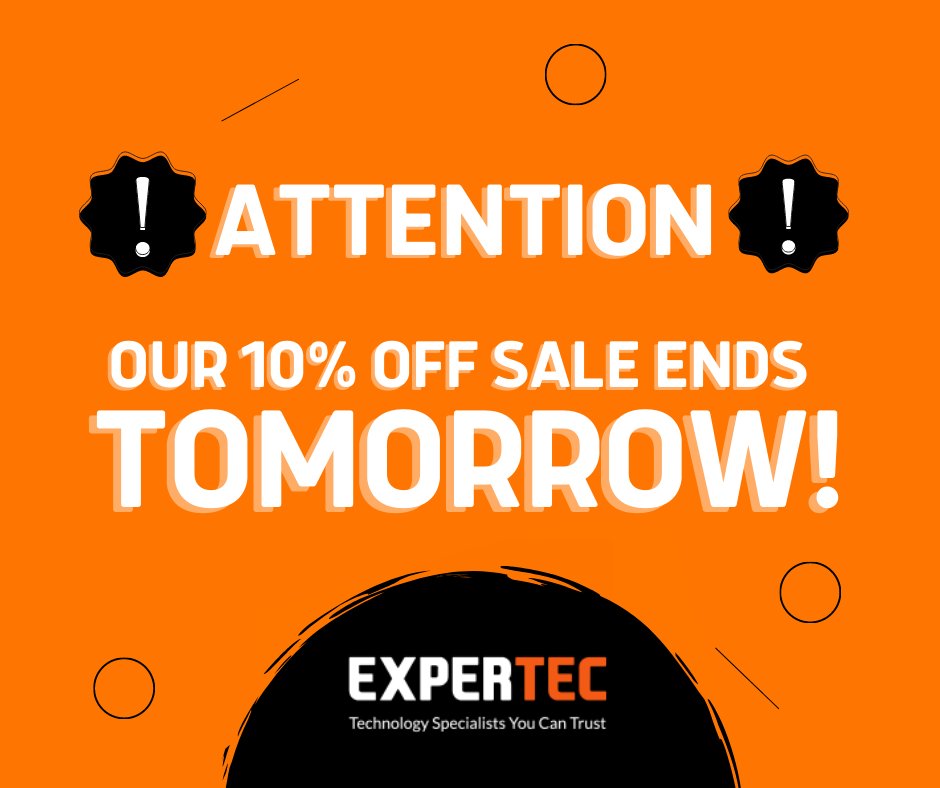 ExpertecUK's tweet image. Only TODAY and TOMORROW left of our #JanuarySale! 🚨

That means less than two days to get 10% OFF your favourite #GamingPCs and #DesktopPCs in our sale. From AMD #Ryzen, to #Intel to #Nvidia, #Dell, #HP and more, you will find a fantastic #PC here.

🔗: expertec.co.uk