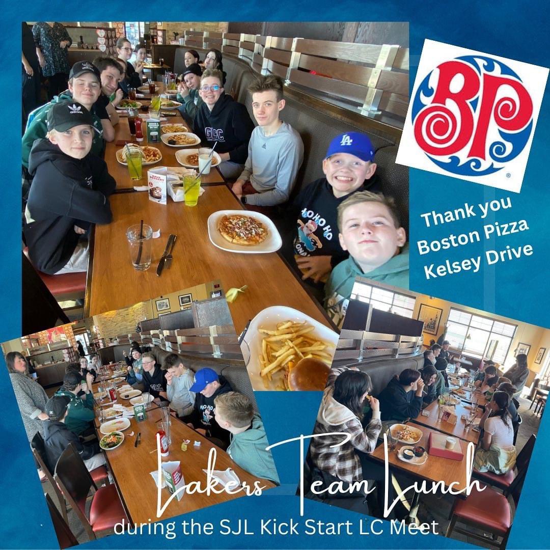 GLSClub's tweet image. Thanks to @bostonpizza Kelsey Drive for hosting our Team Lunch! Your staff was wonderful!