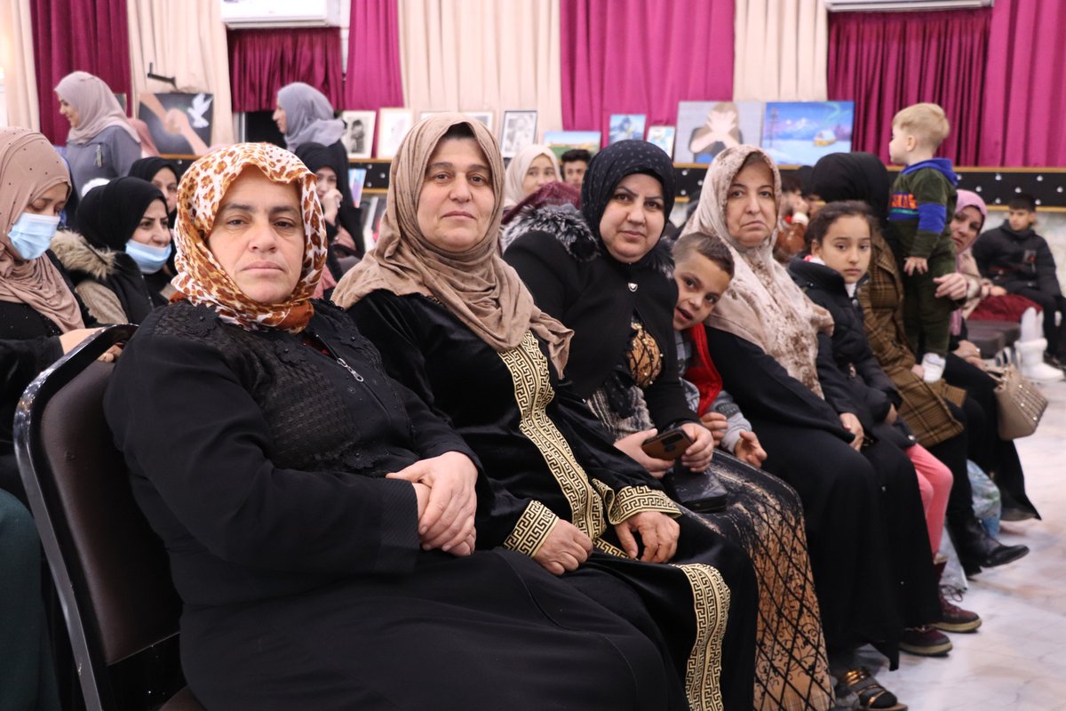 undpiniraq's tweet photo. Today we celebrate how the arts bring communities together in #TalAfar, #Ninewa. 🎨🎭
This Bazaar for Peace is part of our project to encourage reintegration in communities of #Anbar, Ninewa and #Salah_al_Din with @IraqVision supported by @JapanGov. https://t.co/jXJoXeZqI4