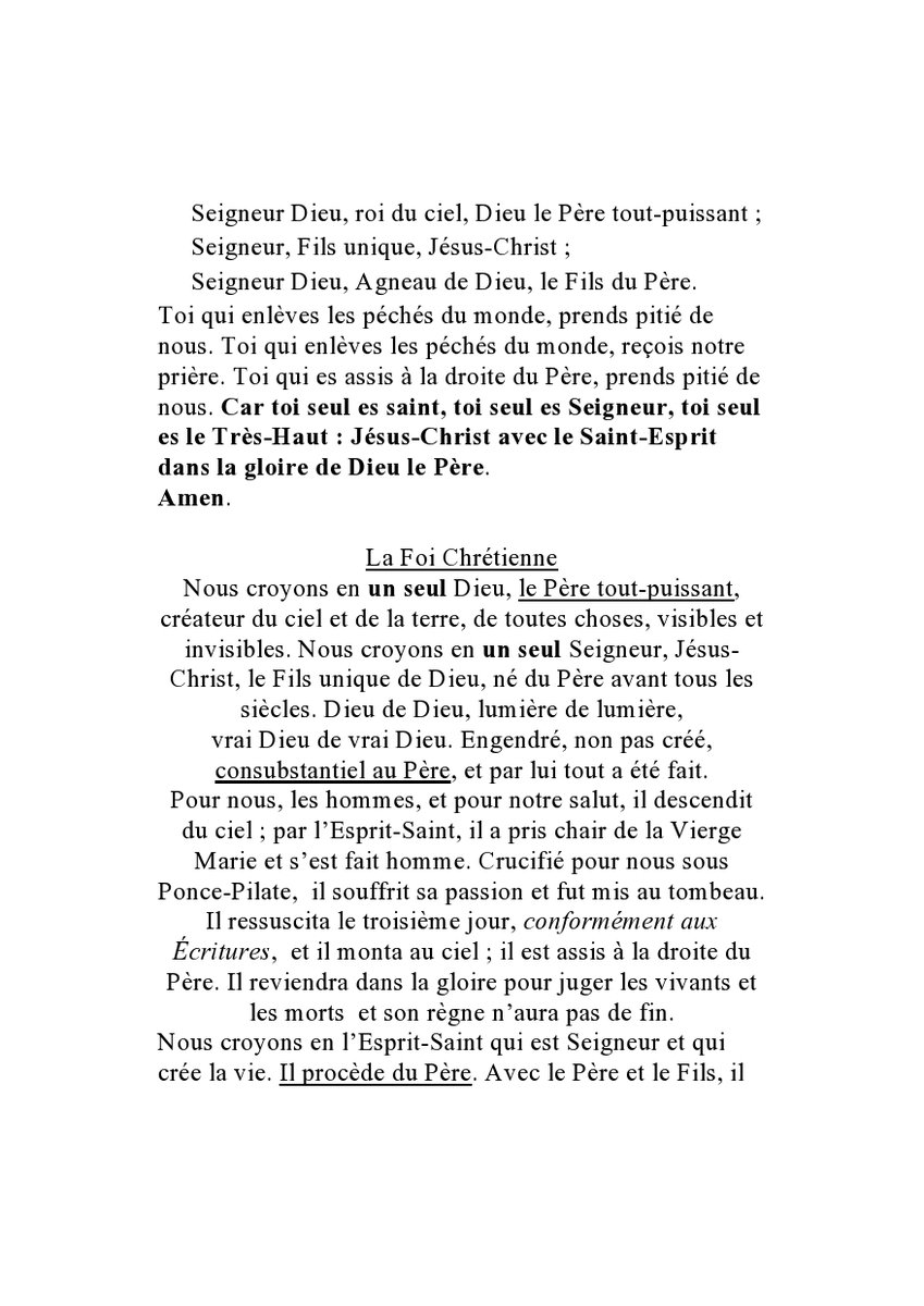 Alain Rioux 🔖 on Twitter "Au demeurant, la Foi chrétienne se résume