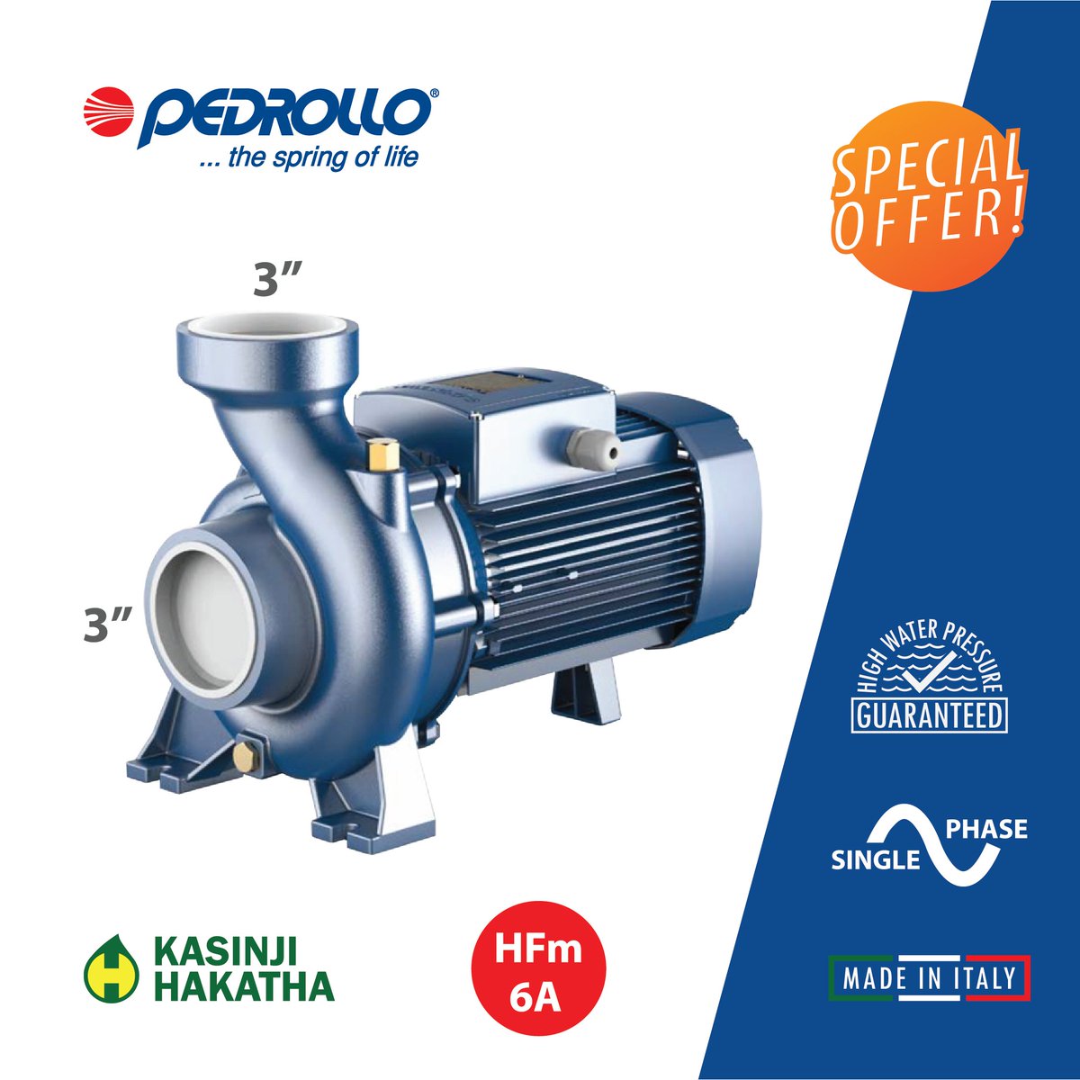 hakathamv's tweet photo. We are giving a special offer for Pedrollo HFm 6A for MVR4,785/-. It is a single phase pump, with 3" inlet/outlet. Made in Italy. Viber us at 7922 115 for more details. https://t.co/VLSjG59MP0