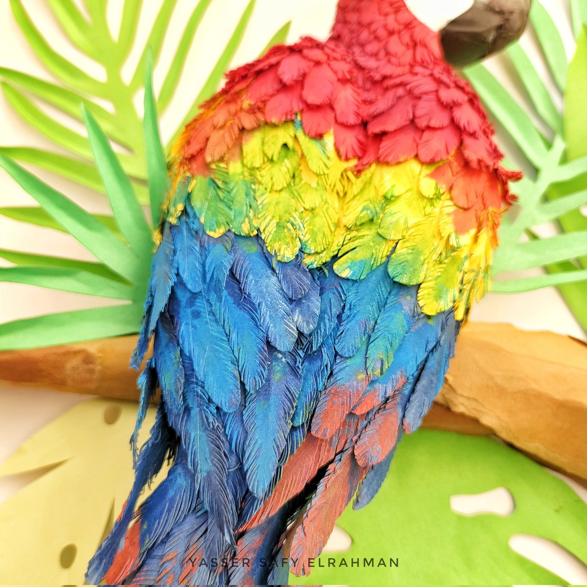 Iván & Patrick ( my parrots) by paper.
© All rights reserved and recreation without permission is prohibited.
#art #paper #quilling #flamingo #explore #fyp #yassersafyelrahman #viral #creations #handmade  #paperart  #creative #paperartist #NFTCommunity #artist  #NFT #artwork