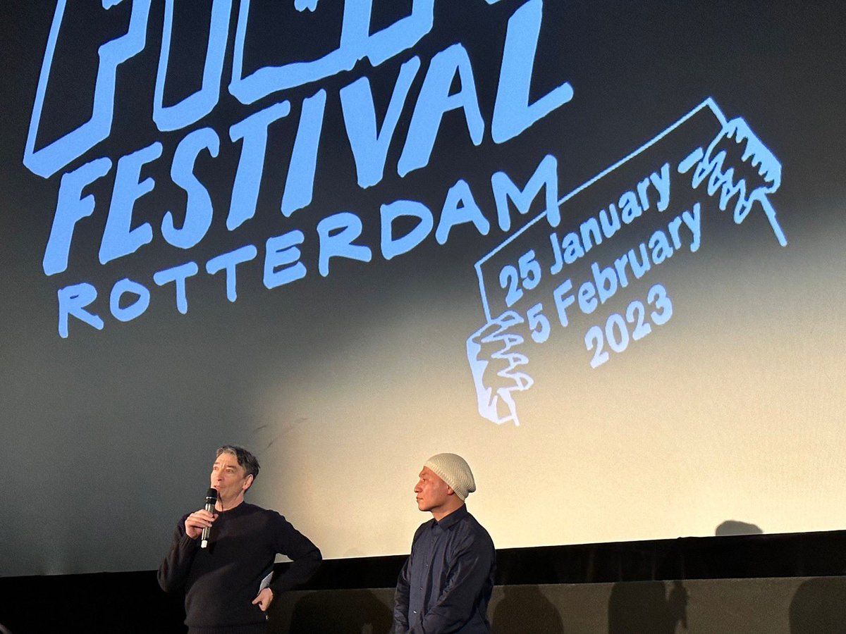 オランダで開催中の #ロッテルダム国際映画祭 にて、#湯浅政明 監督作品を特集する「Focus: Yuasa Masaaki」が開催されました👏
映画『#犬王』の上映、監督によるトークイベントもあり、満席の会場は大盛況となりました🔥

#犬王見届けようぜ 
#IFFR52 #IFFR2023