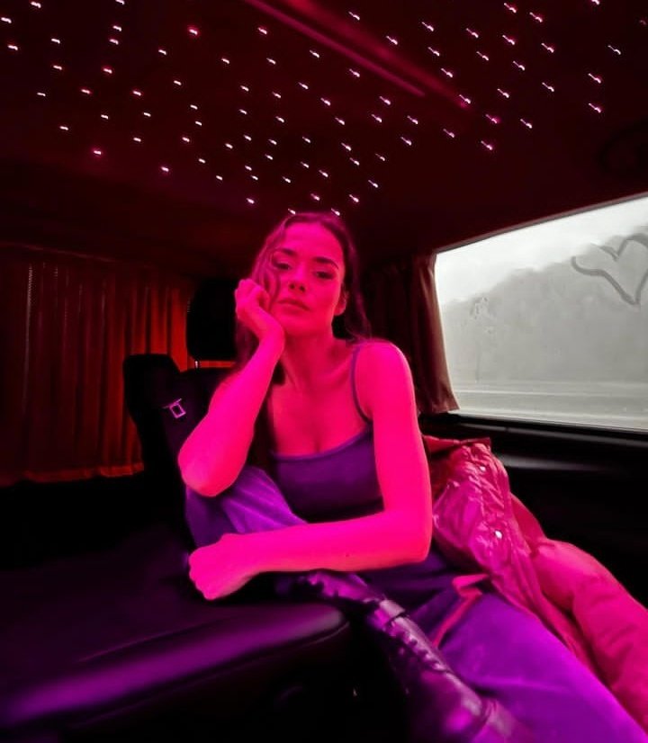 Ben bu guzellik karsisinda eriyip, bitiyorum..