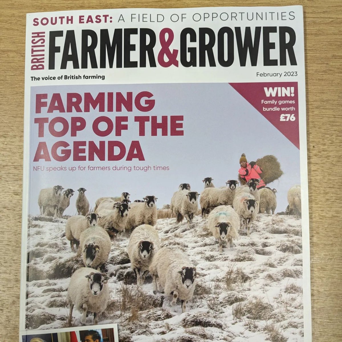 Thank you for the back page British Farmer &amp; Grower! Make sure to grab a copy and call us for more information on KEYinfinity, our brand new cloud based accounts software. @nfusoutheast #nfu #britishfarmer&amp;grower #farming #farminglife #cloudbase