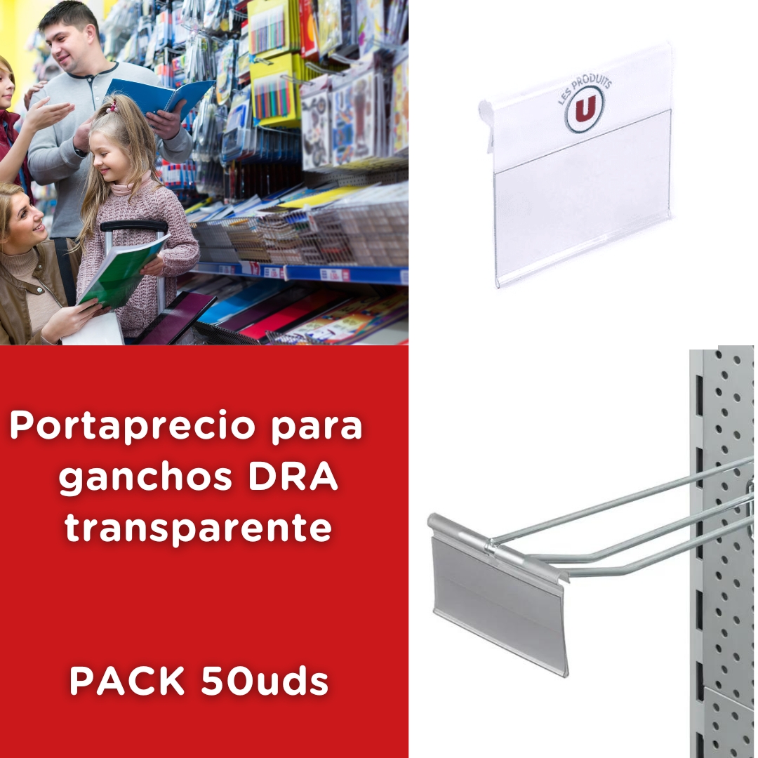 👉 Señaliza así tus productos en el gancho

✅ Perfecto para mostrar el precio, la oferta o promoción de tus productos colgados en el gancho y la atención de tu cliente.

misueretail.com/producto/porta…

#equipamientocomercial #expositores #cestas #ganchos #pinzas #pizarras #portaprecios
