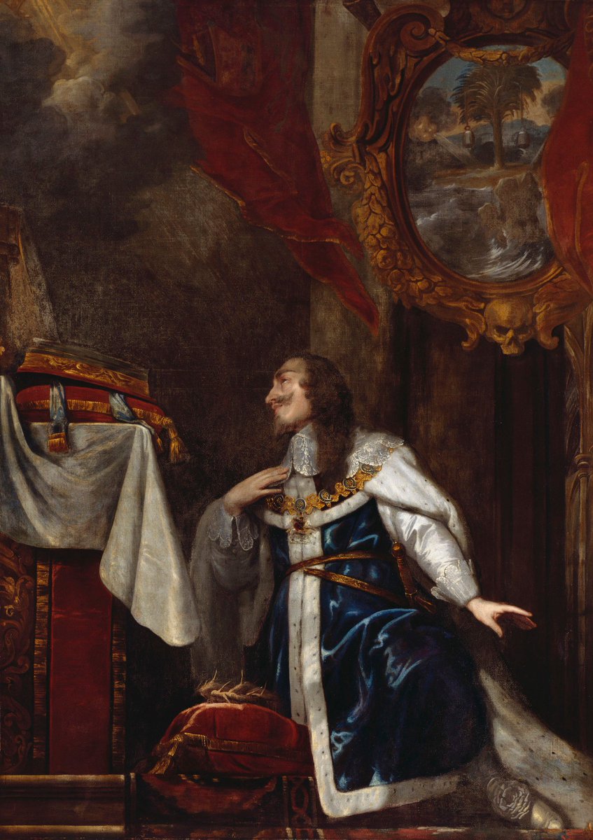 EdoardoFanfani's tweet image. Today, we remember the royal martyr, King Charles I, who died to preserve the historic Church and his England from becoming a military dictatorship and theocracy. 
"I go from a corruptible, to an incorruptible crown; where no disturbance can be, no disturbance in the world".