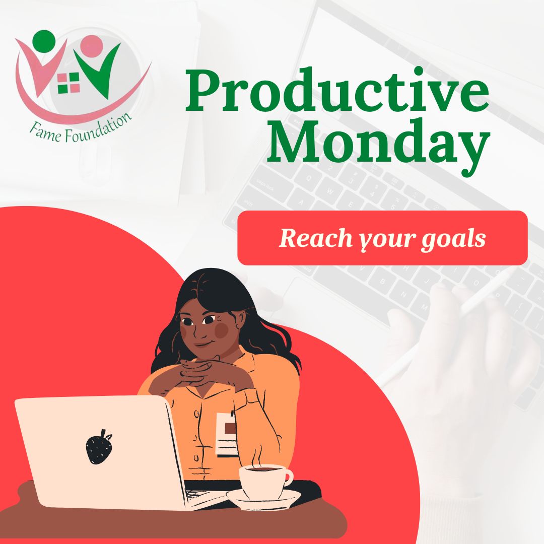 Happy Monday FAM! ☺️

Let's have a productive and positive week. Be thrilled about your future successes and happy of the progress you have already accomplished.💪

#FAMEFoundation
#postivemonday 
#MondayMotivation