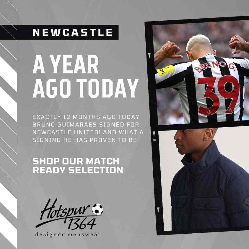 1 year ago today…
What a signing he has been⚽️
>> hotspur1364.co.uk
#shoplocal #shopmorpeth #shopalnwick #menswear #mensclothes #mensfashion #gant #menshoodie #shopnorthumberland #northumberland #morpeth #alnwick #visitmorpeth #visitnorthumberland #morpethshops #mensjacket