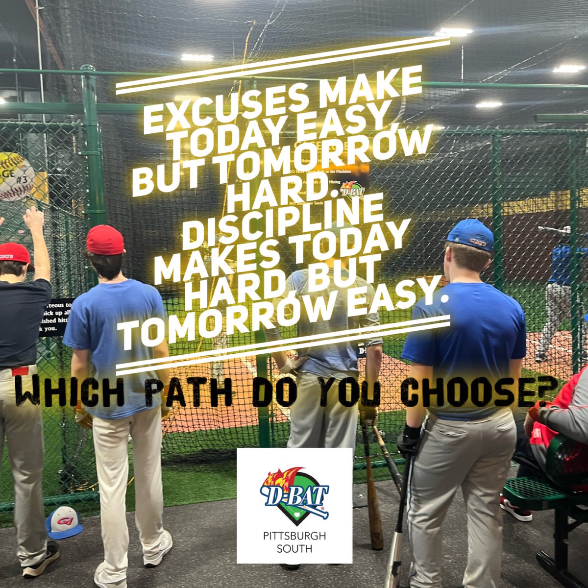 Our cages are open until 9pm. 🥎⚾️🔥💪🏻 

#dbatpittsburghsouth #dbatsports #wearefamily