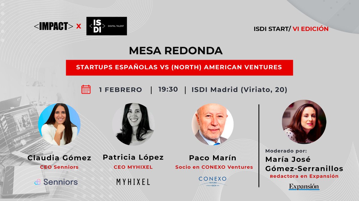 ISDI_edu's tweet image. Eres alumno de #ISDI? ¿Tienes una idea para una #startup? Te ayudamos a lanzarla al mercado con #ISDIStart: el programa de #incubacion exclusivo para alumnos 👉 ¿Quieres saber cómo? ¡Te esperamos este miércoles a las 18.30h en nuestra sede de #Madrid!

master.isdi.education/isdi-start-acc…