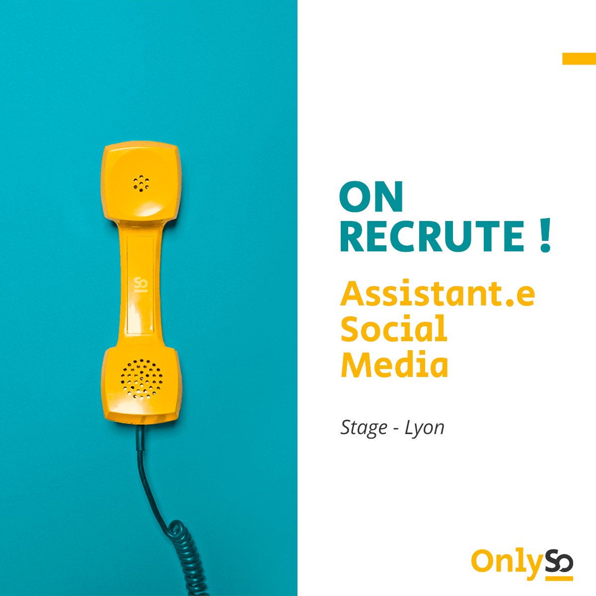 #StageAlert 🚨 On cherche notre futur(e) Assistant(e) Social Media pour nous accompagner dans de nouvelles aventures sur les #réseauxsociaux !🔦

👉bit.ly/stage_assistan…

#Recrutement #SocialMedia 
1/3