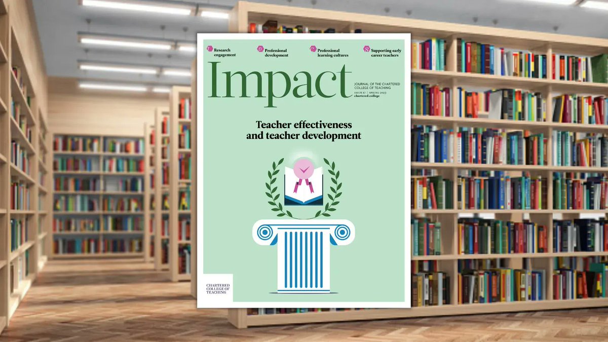 Chartered College of Teaching tweet media