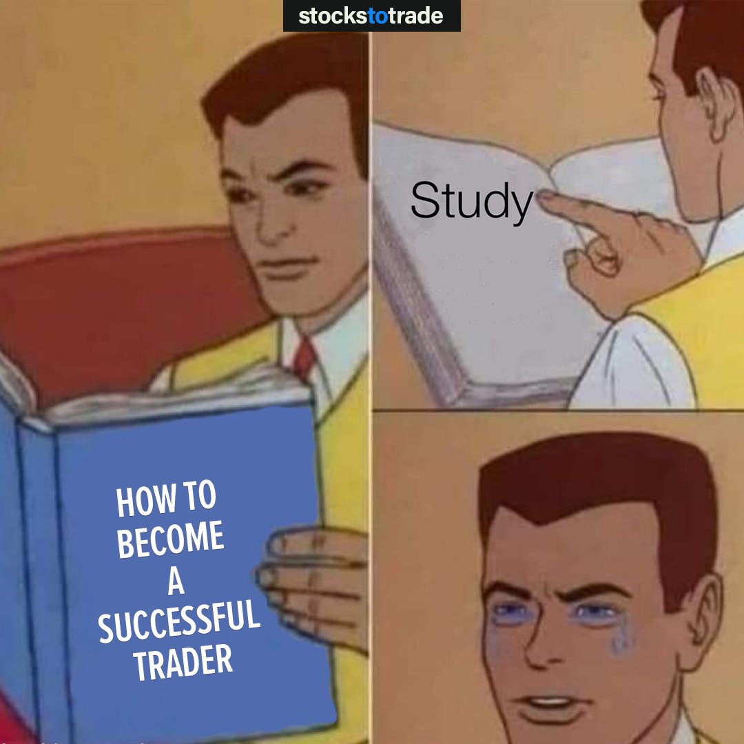 StocksToTrade's tweet image. 😂😂😂 only the dedicated ones become successful!