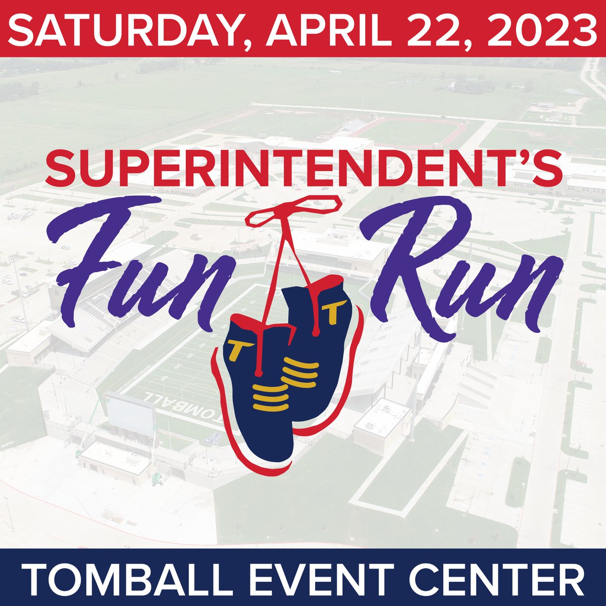 TomballISD's tweet photo. 🚨 Reminder: Register Now for the Superintendent's Fun Run and Save $$$ – https://t.co/cwSMjT64lZ

Price Increase on Feb 1.
#TISDFunRun
#DestinationExcellence https://t.co/3QOTXlVUxv