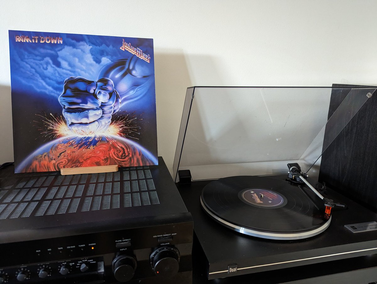 InTheAbyssmetal's tweet image. #NP Judas Priest - Ram It Down... Often controversially, @JoeyTregenza's favourite Priest album! Despite the abuse from @Ant_Dan 🤣#judaspriest #ramitdown #heavymetal #robhalford #nowplaying #metaltwitter #vinyl #80s #podcast #metalpodcast