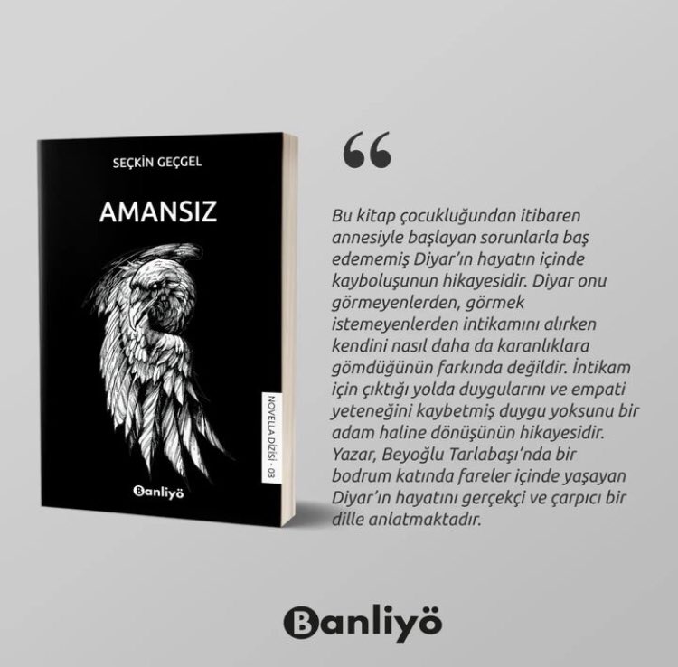 Seçkin Geçgel’den Pikaresk Roman Örneği: Amansız kitapmagazin.com/seckin-gecgeld…