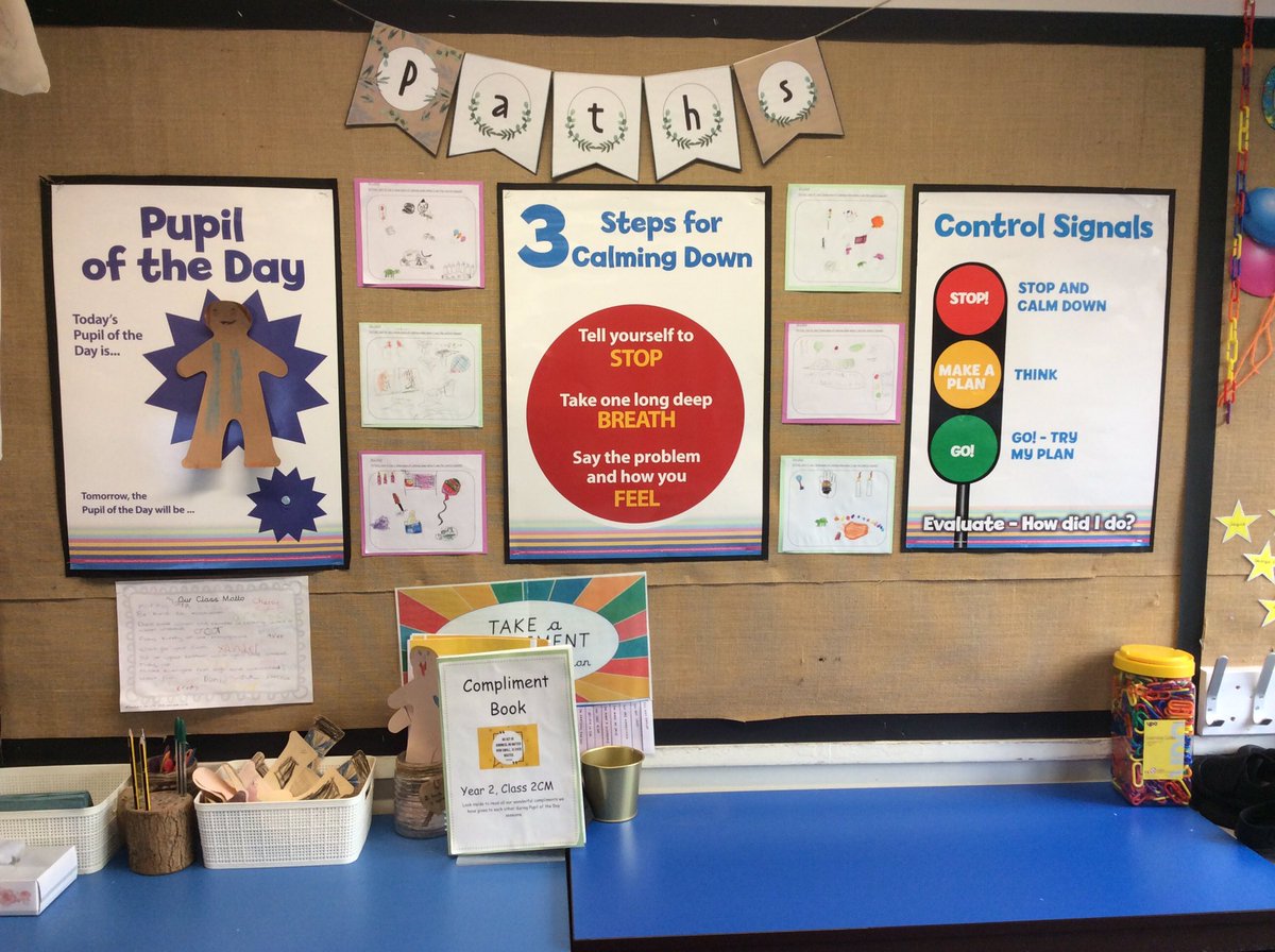 Y2_BBSM's tweet photo. The children have created posters to show strategies they can use when they need to stop and calm down, as part of our PATHs control signals. #smbbpshe @PATHSEdUK https://t.co/WbUhwhLUsQ