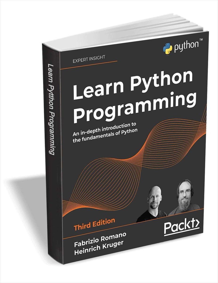 abacusai's tweet image. You can now download "Learn Python Programming" for FREE.

But download it now, it will only be free for a limited time!

tradepub.com/free/w_pacb169…