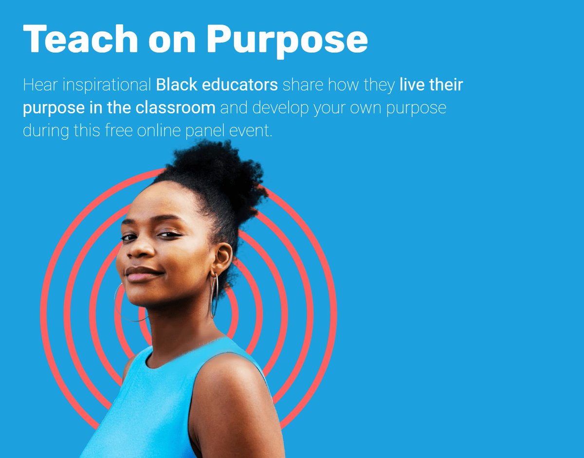 Are you an aspiring Black educator? Join TEACH Colorado on January 31st at 12 pm MT to learn how to incorporate your passion in the classroom and hear Black educators share their stories. RSVP with @TEACHColorado: ontch.org/JoinFBT #education #FutureBlackTeacher @TEACHorg