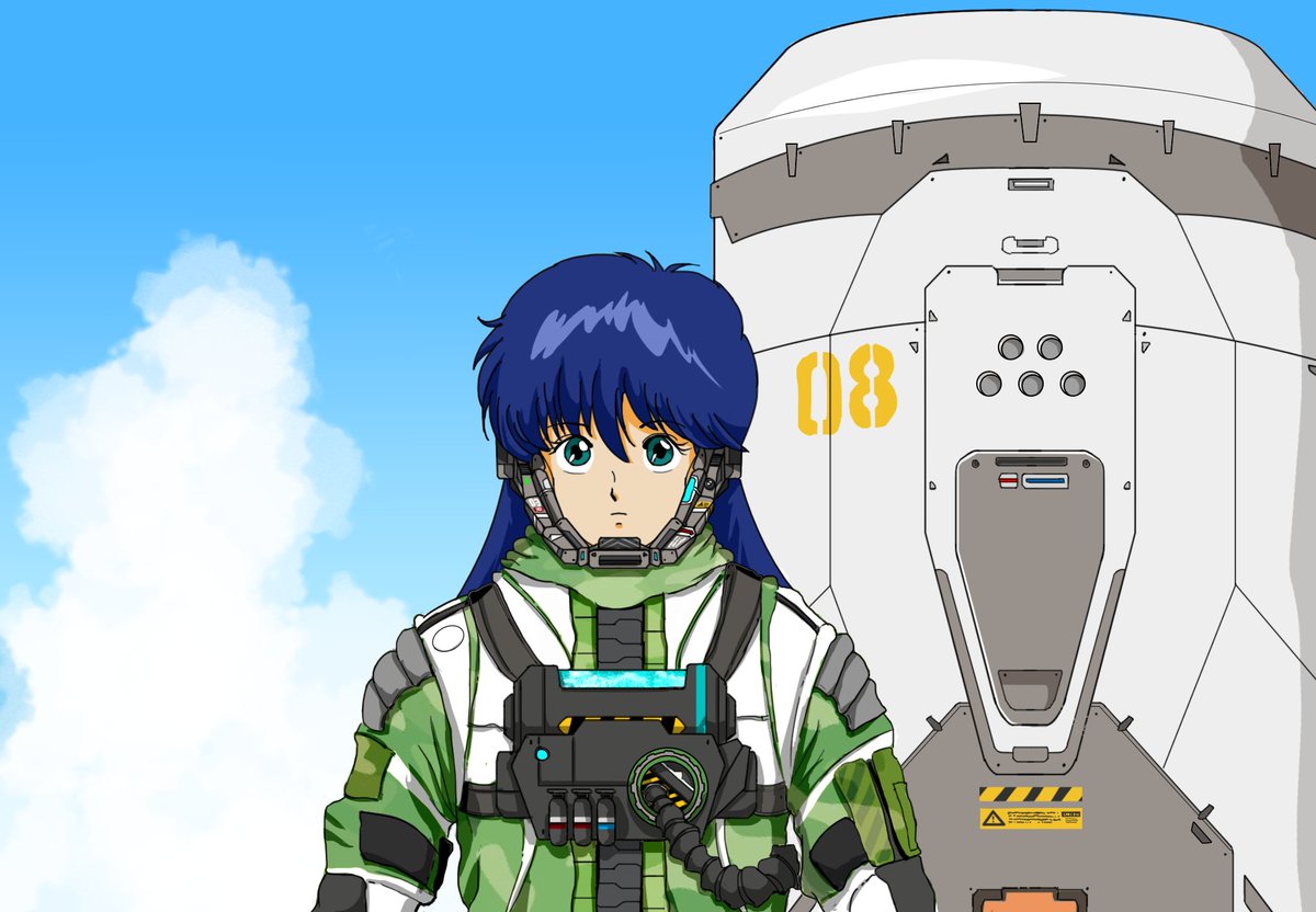AquaRon90's tweet photo. Sci-fi Girl - Drawing Process
Series: Core Base

#scifi #orangeroad #fanart #ayukawa #madoka #anime #drawingprocess #animegirl #scifigirl #spaceship #decal #hongkong #hk https://t.co/2STOLn0HKF