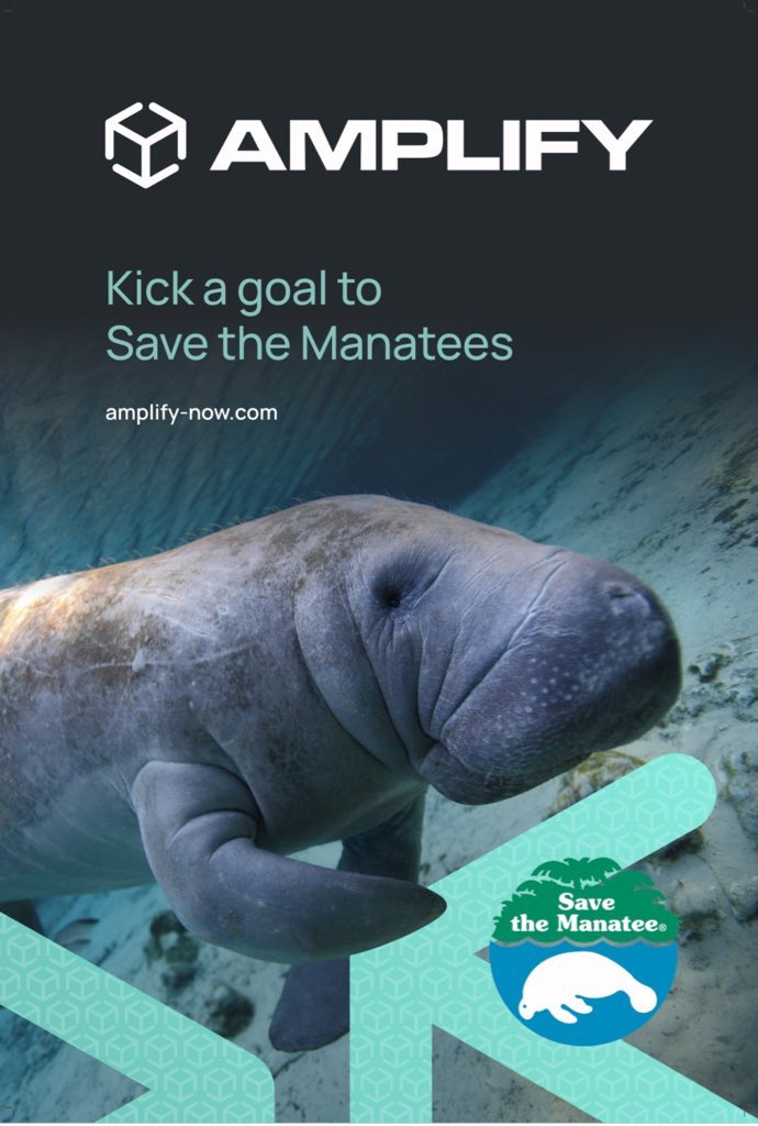 SavIsSavvy's tweet photo. I’m repping #AmplifyNow at #OPEXWeek and we’re not offering any cheap swag, instead we’re donating to @savethemanatee, a nonprofit that saves the manatees (including those just outside the @hyattregency here in #Miami) #swagstainable #giveback https://t.co/0nbLNMSe1y
