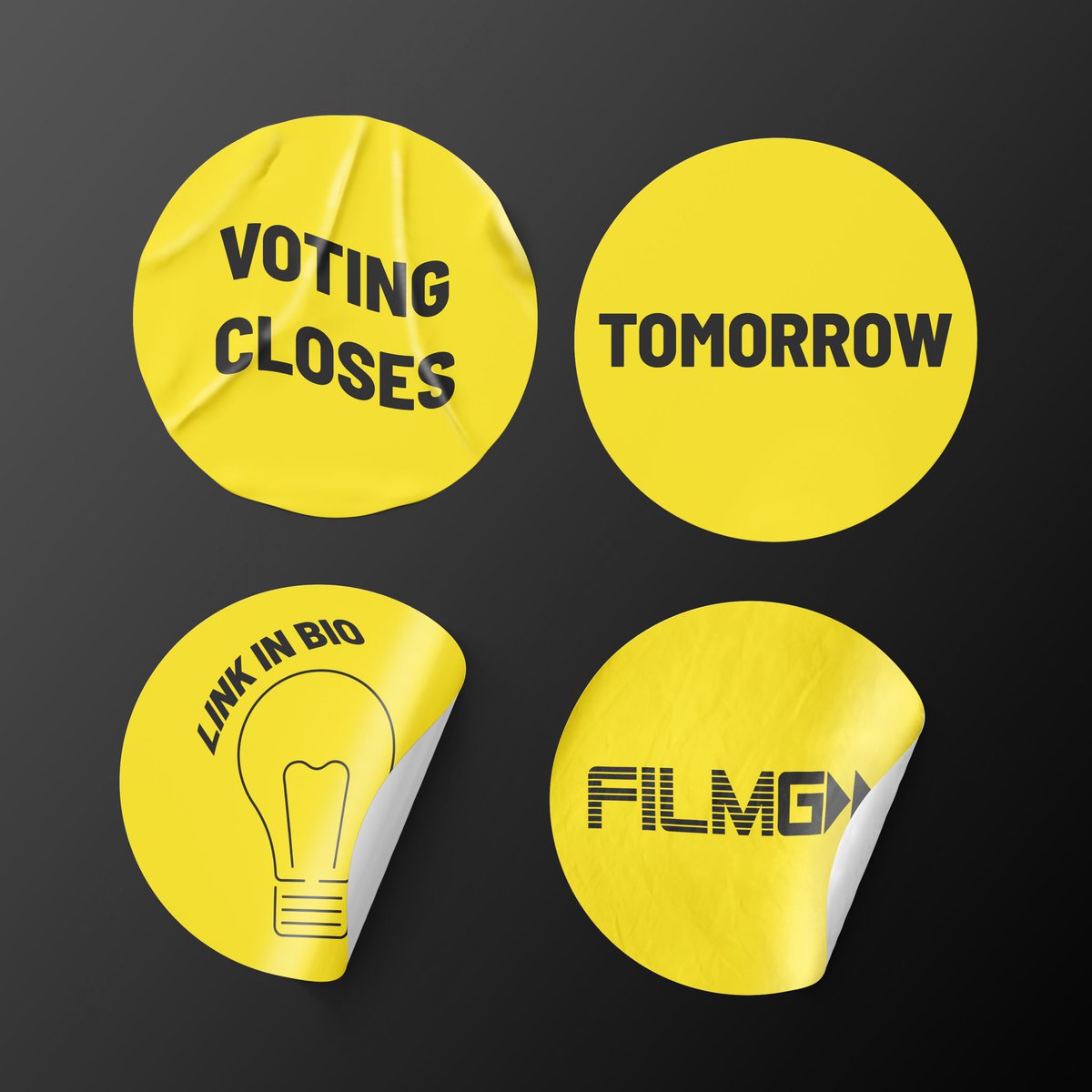 FilmGAlba's tweet photo. AN-ATH-OIDHCH’ – 
tha a’ bhòt phoblach a’ dùnadh aig meadhan-oidhche a-màireach... feuch gum faigh sibh tuilleadh bhòtaichean a-steach...

✨⭐️✨⭐️✨⭐️✨

TOMORROW NIGHT – 
Now’s your chance to get your last-minute votes in, siuthadaibh, don’t be shy!!

#FilmG15 #Gàidhlig https://t.co/CoTHCtnOSU