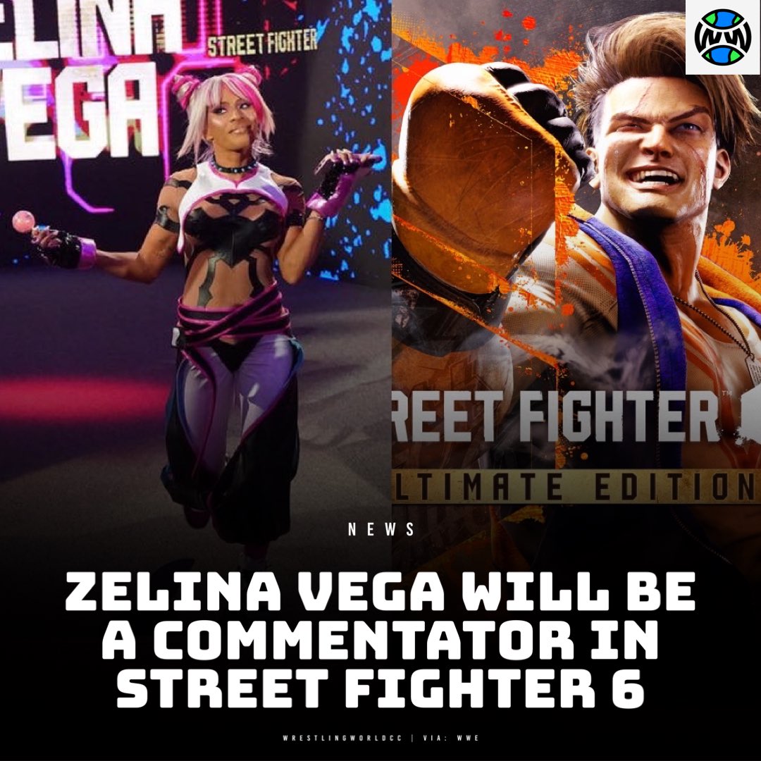 Zelina Vega To Appear In Street Fighter 6 As Commentator